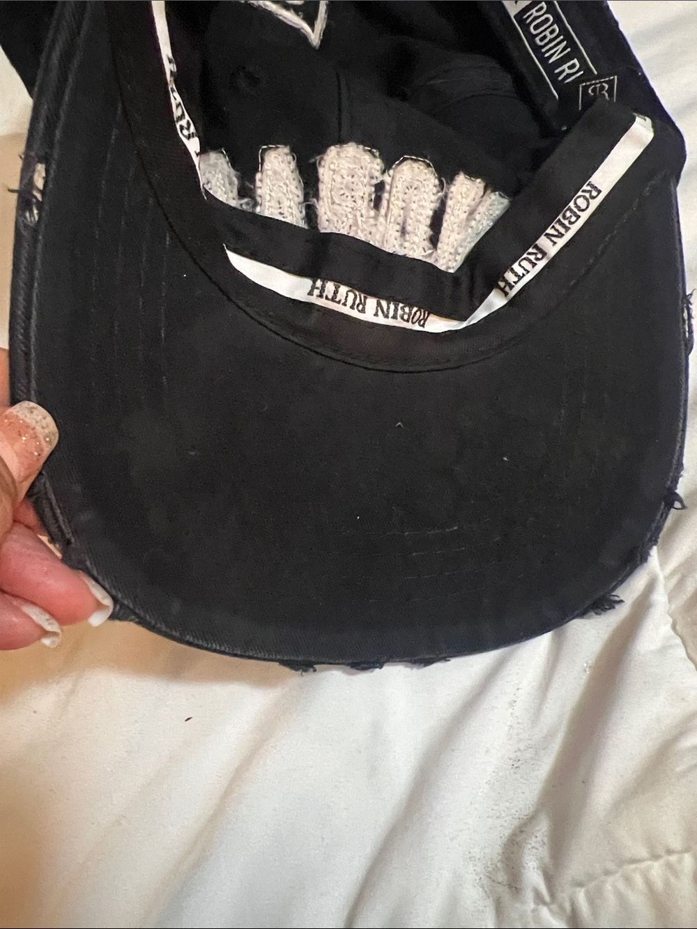 Robin Ruth Colorado Cap with Distressed Embroidered Lettering - Picture 8 of 9